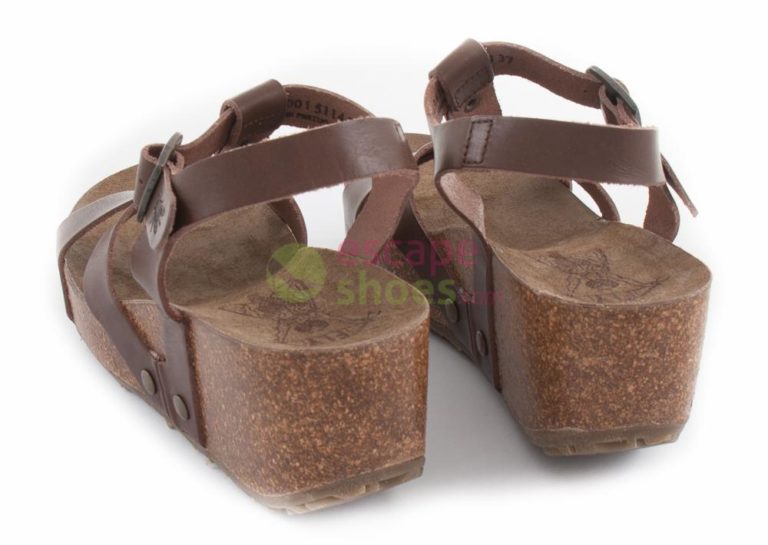 Sandalias FLY LONDON Corka Cola Marrone P143416001