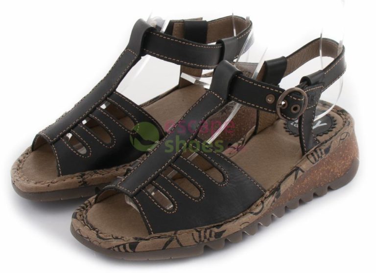 Sandalias FLY LONDON Tricky Tesk Black P500535000