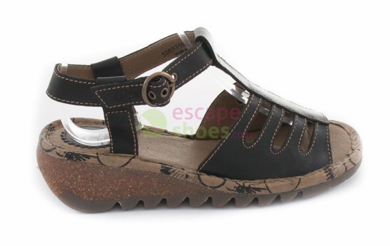 Sandalias FLY LONDON Tricky Tesk Black P500535000