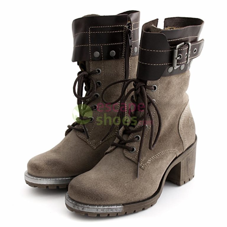 Botas FLY LONDON Logger Lask Suede Taupe P143258006