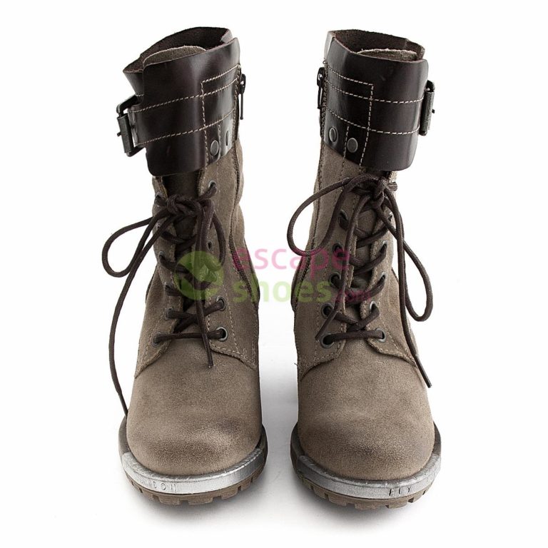 Botas FLY LONDON Logger Lask Suede Taupe P143258006