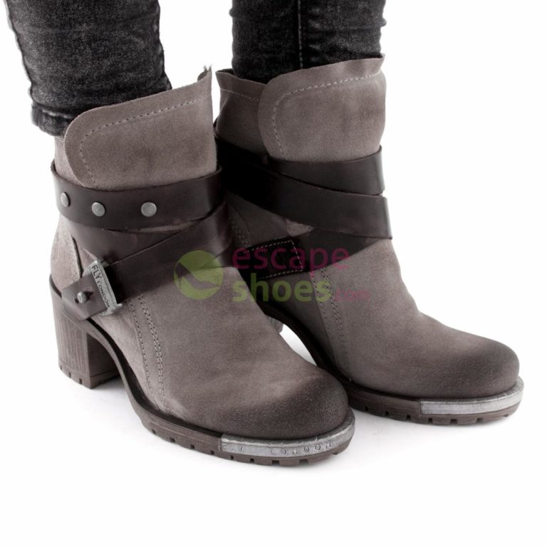 Botins FLY LONDON Logger Lok Suede Brown P143274006