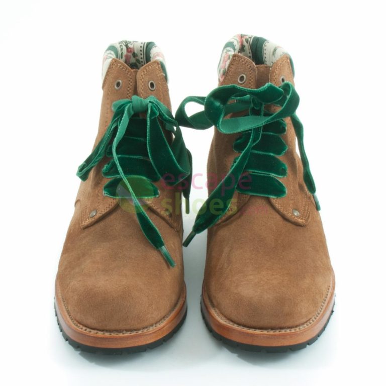 Botas GREEN BOOTS Madrid By Evening Natural Chita Verde GB.MD.02.MX.AW V