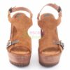 Sandalias XUZ Camurca Castanha Com Fivela 40266-CS