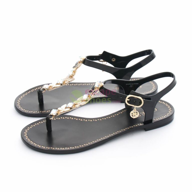 Sandalias GUESS Rubber Adalinn Black FLAIN2RUB21