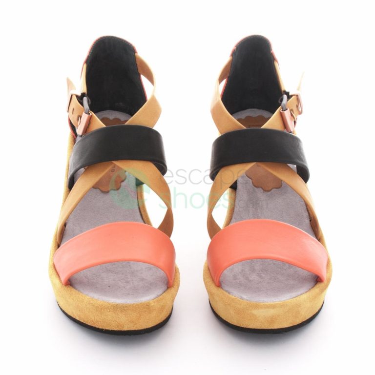 Sandalias DKODE Lorna Coral Yellow Black SS1612388 008