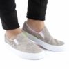 Sapatilhas VANS V18DGJA Classic Slip-on Marble Suede Khaki