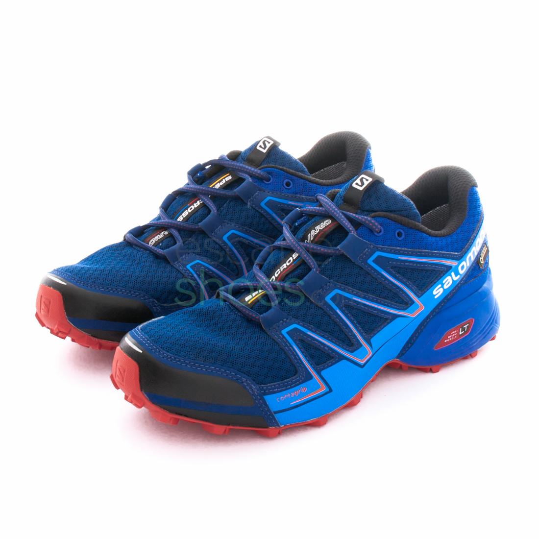 Sneakers SALOMON Speedcross Vario Gore-Tex Blue Depth Lava Orange 390548