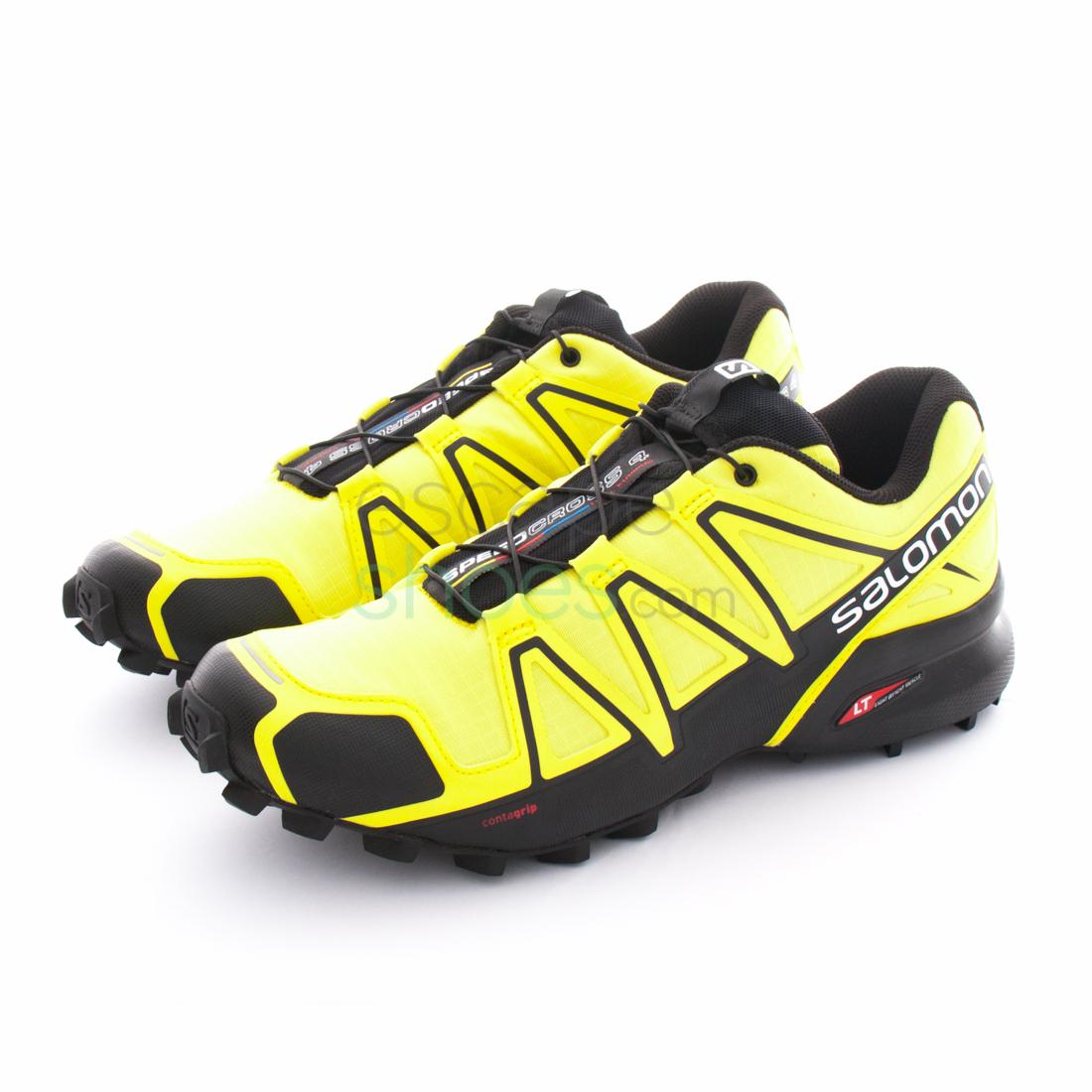 Sprout Grønland koste Sneakers SALOMON Speedcross 4 Corona Yellow Black 390616