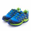 Tenis SALOMON XA Pro 3D Climashield Waterproof Junior Union Blue Green 390438