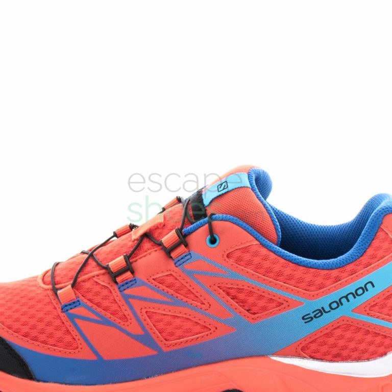 Tenis SALOMON Wings Junior Lava Orange Tomato Red Blue Yonder 390559