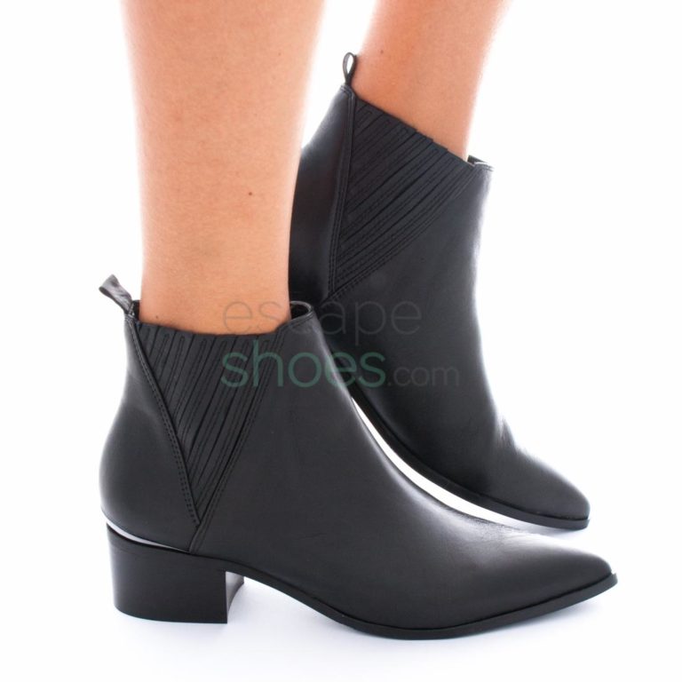 Botins GUESS Safarri Chelsea Black FLSAF4LEA09