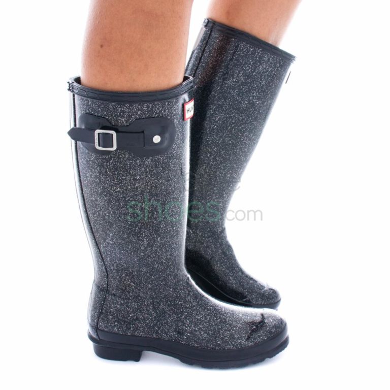 Wellies HUNTER Original Kids Glitter Finish Navy JFT6000RGGNVY