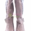 Botas XUZ Salmao Lateral Pele Cinza 7491-C