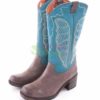 Botas XUZ Cowboy Pele Azul 7492-A