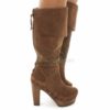 Botas XUZ Altas Fivela Grande Castanhas 3975-CS