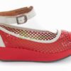 Sandalias FLY LONDON Bay Bidi Scarlet White P500544003