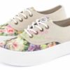 Tenis SIXTYSEVEN 76705 Monet Multicolour Canvas Olive White