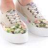 Tenis SIXTYSEVEN 76705 Monet Multicolour Canvas Olive White