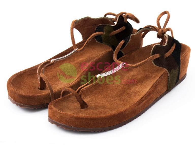 Sandalias XUZ Rasas Camuflado 40227-C