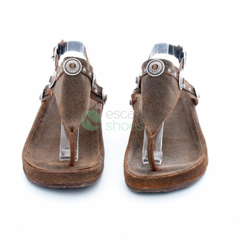 Sandalias XUZ Rasas Com Medalhas Castanhas 40392-CS