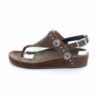 Sandalias XUZ Rasas Com Medalhas Castanhas 40392-CS