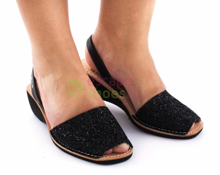 Sandalias RIA MENORCA 22151 Glitter 07 Preto