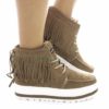 Botins SIXTYSEVEN Miller Suede 77622 Hazel