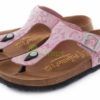 Sandalias BIRKENSTOCK 204201 Gizeh Floral Paisley Rose