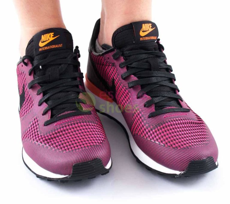 Tenis NIKE Internationalist JCRD Pink Pow Black Total Orange 705215 600