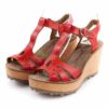 Sandalias FLY LONDON Glam Gold Red P142167024