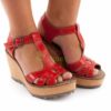 Sandalias FLY LONDON Glam Gold Red P142167024