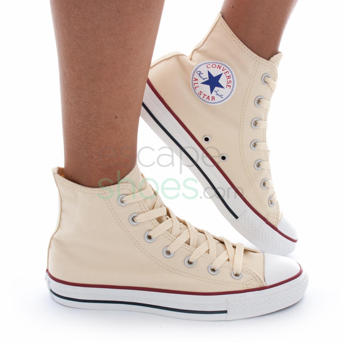 Sneakers CONVERSE Chuck Taylor All Star M9162C 100 Hi Natural White