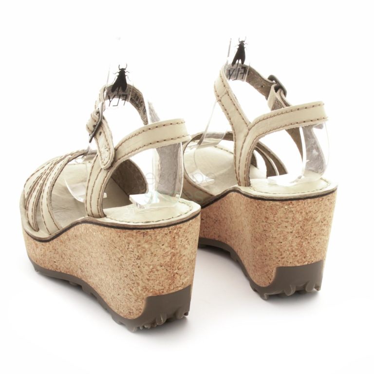 Sandalias FLY LONDON Glam Gort645 Cream P143645010