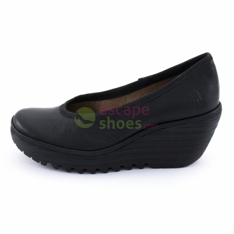 Sapatos FLY LONDON Yellow Yalu Black P500509000