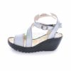 Sandalias FLY LONDON Yellow Yesk Silver Black P500526011