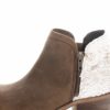 Botins XUZ Castanhos Lantejoulas Ouro 25773-CS