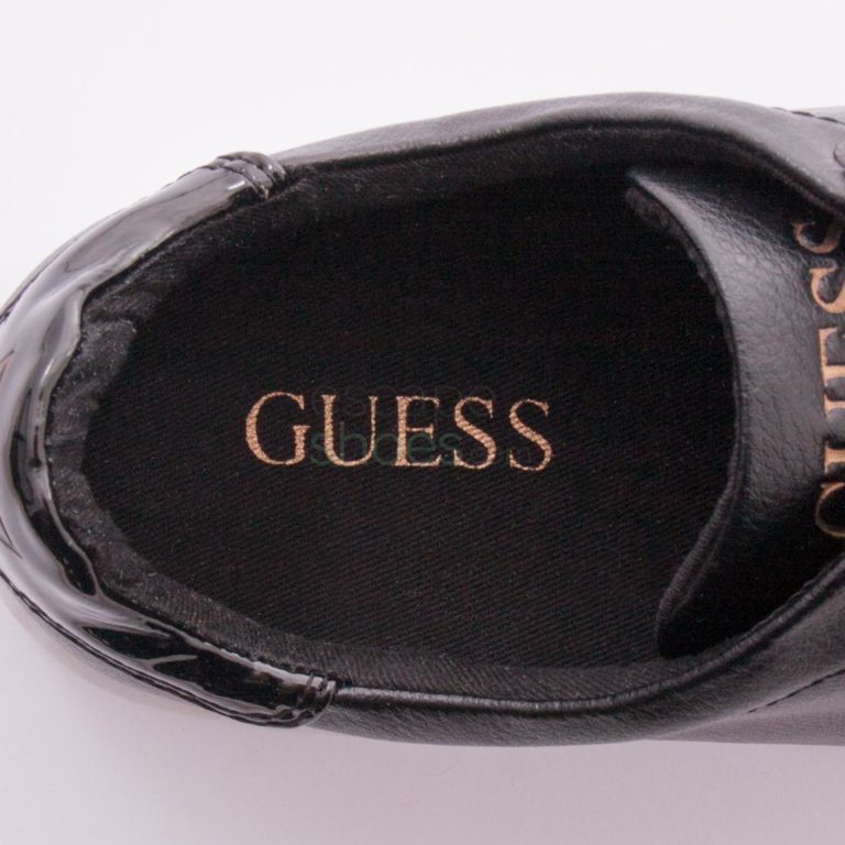 Tenis GUESS Super Leather Black Pewter FLSPR3LEA12