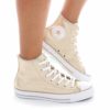 Tenis CONVERSE Chuck Taylor All Star 553344C Stingray Metallic Hi Light Gold