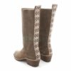 Botas XUZ Com Fita Vostex Castanhas 3966-CS