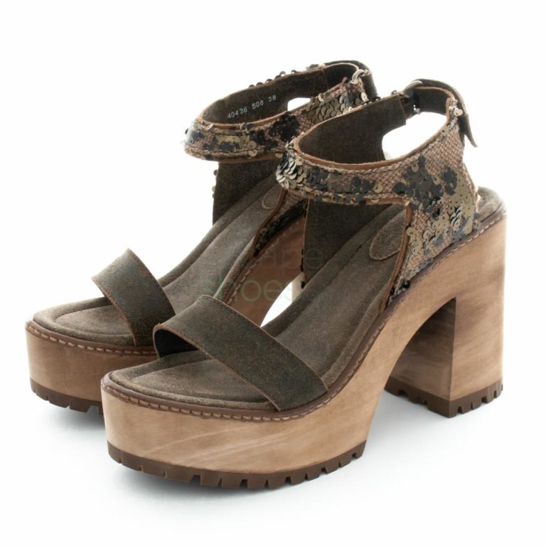 Sandalias XUZ Salto Pop Leopardo VP40436