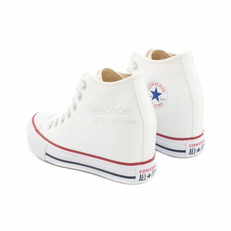 musical salami Extraer Zapatillas CONVERSE Chuck Taylor All Star Lux 547200C 100 Mid White