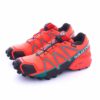 Tenis SALOMON Speedcross 4 Gore-Tex Coral Punch Black Blue Jay 391836