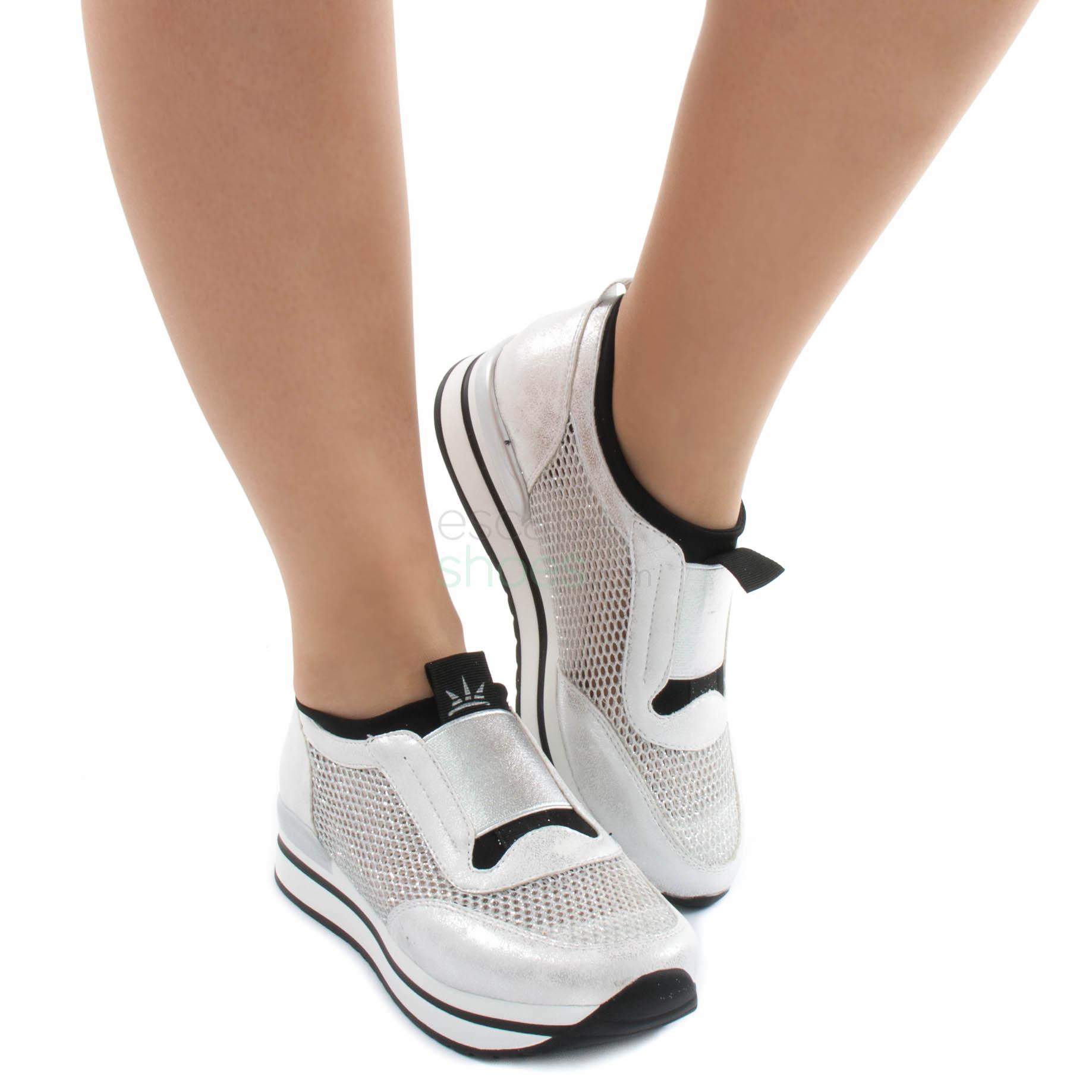 Sneakers argento 2018 clearance