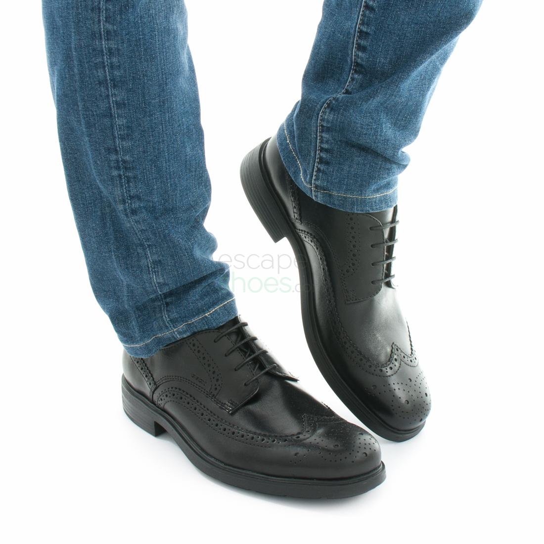 Maldito Crítico repetición Shoes GEOX Dublin Black U34R2B 00043 C9999