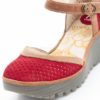 Sandalias FLY LONDON Yellow Yupi840 Lipstick Red P500840010