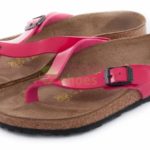 Sandálias BIRKENSTOCK 20391 Adria Bf Rose Red Lack