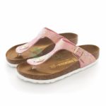 Sandálias BIRKENSTOCK 847421 Gizeh Shiny Snake Rose