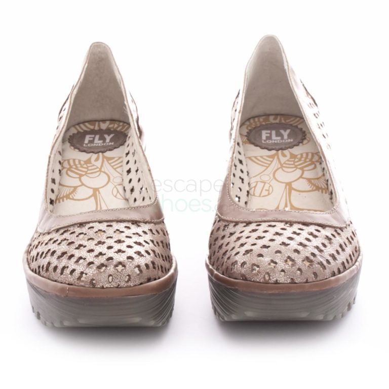 Sandalias FLY LONDON Yellow Yika733 Luna Camel P500733007