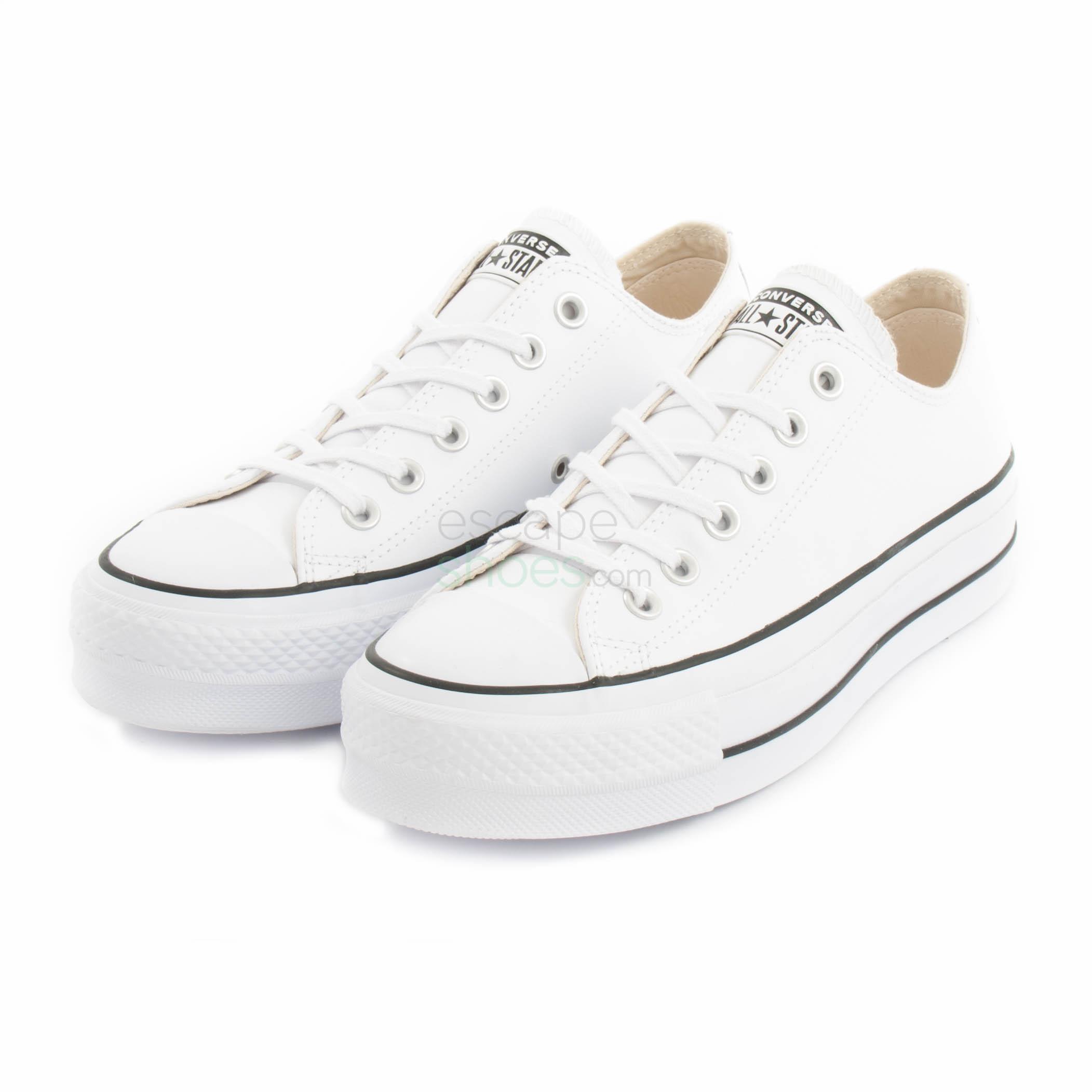 converse chuck taylor all star lift clean leather